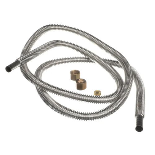 3/8" OD X 58" STAINLESS STEEL HOSE